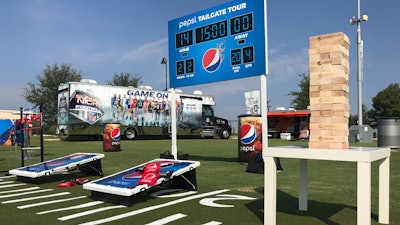 Pepsi Tailgate Tour Games