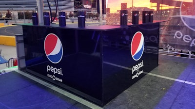 Pepsi Tailgate Tour Tasting Bar