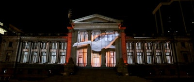 Projection Mapping for Facade Festival