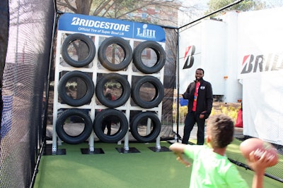 Bridgestone Experience at Super Bowl Live