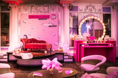 British beauty brand Soap & Glory hosted the cheeky soiree at New York burlesque club Duane Park.