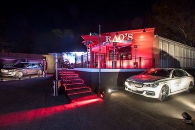 Rao’s and Wheels Up Pop-Up Dining Experience