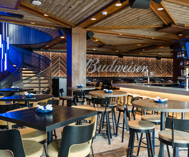 Budweiser Brickhouse Tavern first floor.