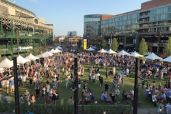 Gallagher Way food and beverage tasting event.