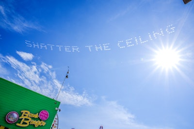 Old Navy’s International Women’s Day Skywriting Stunt