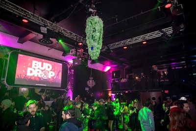 To celebrate legalization, the website Leafly hosted a New Year's Eve-style 'Bud Drop' party at Mod Club Toronto that counted down to midnight on October 17, 2018.