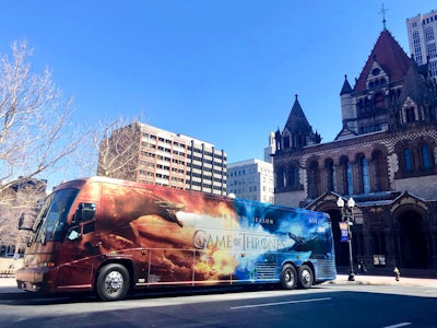 HBO’s “Dragon Wagon” Activation