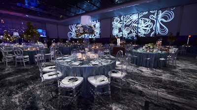 Gala Setup in the Grand Ballroom of the Miami Beach Convention Center