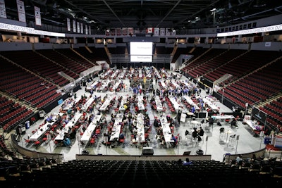Hackathons like TechTogether in Boston (pictured) are examples of events that require attendees to work toward a common understanding.