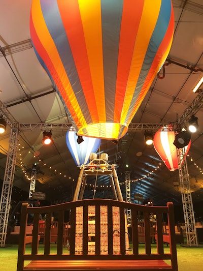 Eventure's Hot-Air Balloon Statement Piece