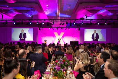 Brian Hilberdink, president of Novo Nordisk Canada, welcomes more than 350 gala attendees