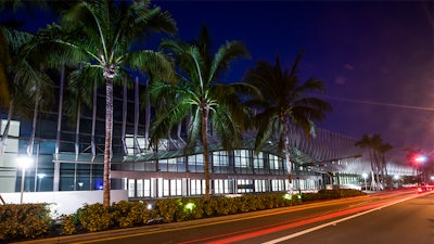 Miami Beach Convention Center Evening View