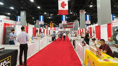 Tradeshow at the Miami Beach Convention Center Exhibit Hall