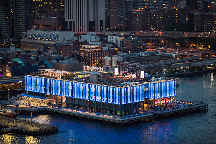 Pier 17 in the Seaport District.