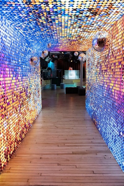 Retailer Journeys and sneaker brand Converse also used the tunnel idea for a recent prom-theme event, held in New York in March. Produced by marketing agency FlyteVu, the event featured three rooms designed around the idea of prepping for prom. A colorful, disco-theme entrance immediately set the tone for the fun, photo-friendly day. See more: See How YouTube Stars Helped Teens Get Ready for Prom