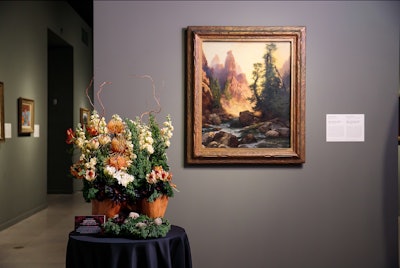 In addition to the two events, a unique exhibition takes over the museum: Local and national floral designs are asked to create flower interpretations of more than 100 classic works of art.