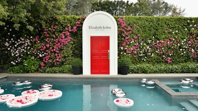 Beauty brand Elizabeth Arden launched its latest sunscreen with a garden party hosted by Reese Witherspoon on May 15. Held at a private home in Beverly Hills, the colorful, summery event included oversize floral displays and subtle branding. BrownHot Events handled production.