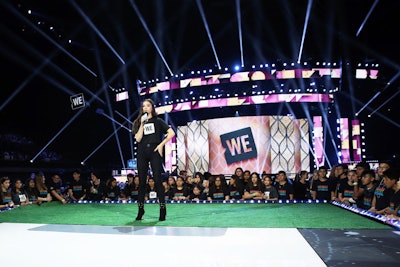 WE Day California took place at the Forum on April 25. The activism-focused event drew 16,000 high-school students and educators, and it was hosted by Neil Patrick Harris. Speakers and performers at the Allstate Foundation- and Unilever-sponsored event included Natalie Portman, Meghan Trainor, Mahershala Ali, and Hailee Steinfeld (pictured). Portions of the event will be included in a national televised special airing on ABC in August.