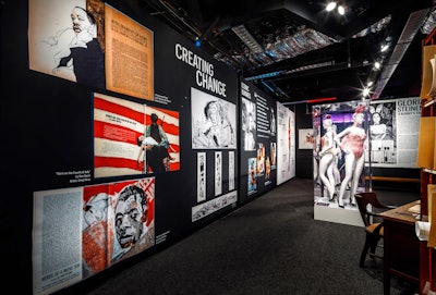'Our goal through that exhibition was to provide a window into the past for audiences today, who may not be aware of the important role that Playboy played in American history,' said Webber. 'We wanted to show them how it has been a catalyst for major social and political change over the last 65 years and became a true cultural icon.'