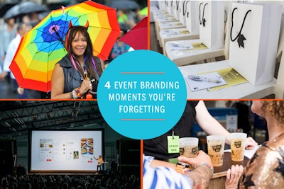 From glasses to giveaways, there are plenty of opportunities to tell your brand story.