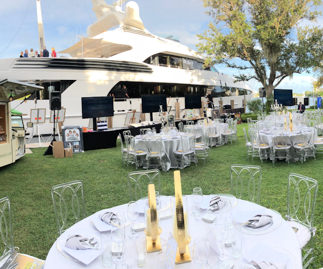 The International SeaKeepers 20th anniversary gala, held during the Fort Lauderdale Boat Show.
