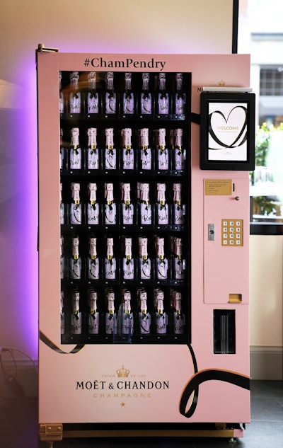 When Moet & Chandon debuted its champagne vending machine in 2016 it became an instant hit at benefits, parties, and galas. Now, the brand is launching a new augmented-reality photo booth version that features Moet’s limited-edition “Living Ties” Impérial Rosé collection.