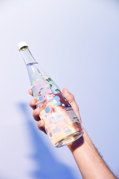 Evian Pop Up for Limited Edition Bottle by Virgil Abloh BizBash