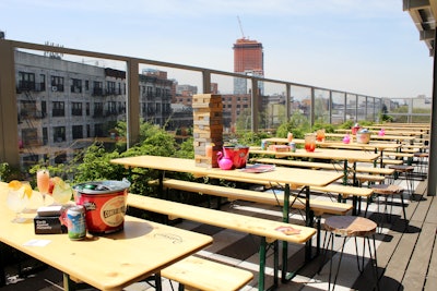 12. Clinton Hall Rooftop Beer Garden