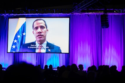 In a newsmaking moment, the program featured an exclusive interview with interim Venezuelan President Juan Guaido that was streamed onsite and online and teased regularly on social media.