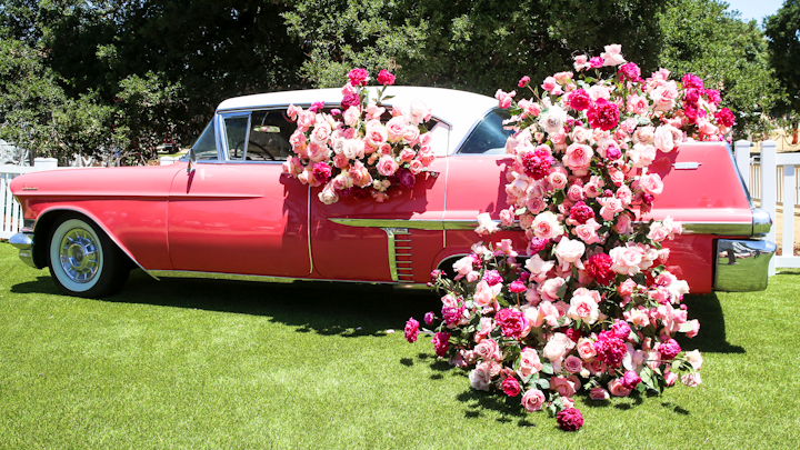The second edition of Rosé Day L.A., presented by Corkcicle, took place at Saddlerock Ranch on June 8. The Instagram-friendly day was produced by Ben Biscotti of 1iota Productions, Tony Schubert of Event Eleven, chef Marc Forgione, nightlife veteran Bobby Rossi, and hospitality pros Sylvain Bitton, JT Torregiani, and David Jarrett. Highlights included a rosé beer garden, pink trees from Greenset and florals from Floral Crush, and rentals from Town and Country, Designer8, and FormDecor. Topping off the event? A petal shower in which five million rose petals were showered from a helicopter.