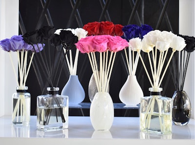 Altered Decor: Preserve Rose Flower Reed Diffusers