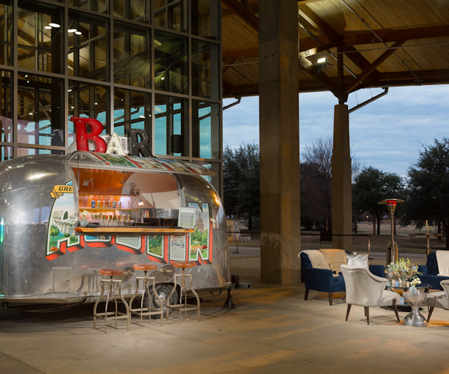 Airstream serving bars, photo booth trailers, and beer tap trailers.