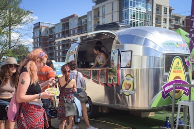 Food Trailer at Festival Activation