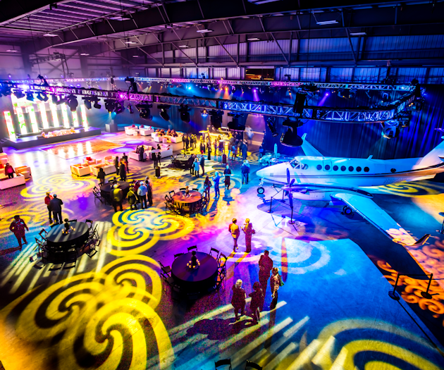 The Hangars at Hawthorne accommodates infinite configurations.