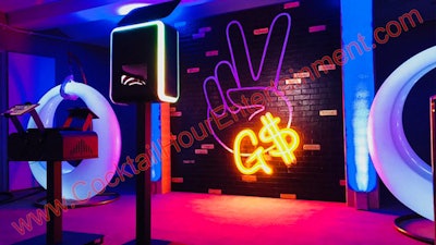 LED Black Box Photo Booth