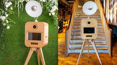 Wooden Retro Photo Booth