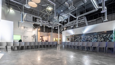 The Transformer, our largest space, is a blank canvas that converts into endless setups