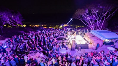 Birch Aquarium can accommodate large outdoor concerts on Tide Pool Plaza.