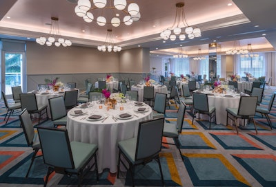 Evening receptions in Carmen Miranda Ballroom