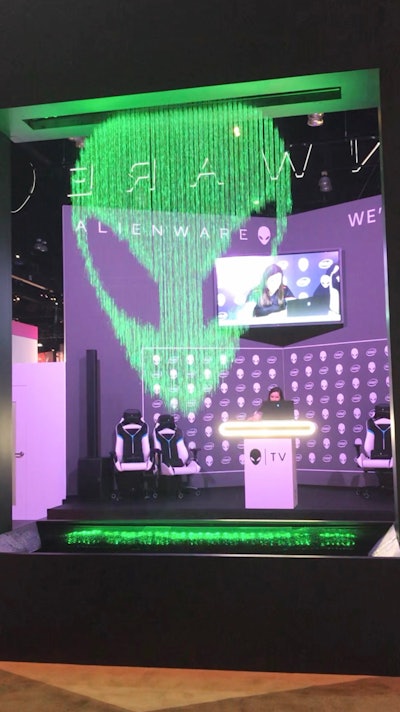 Alienware Booth