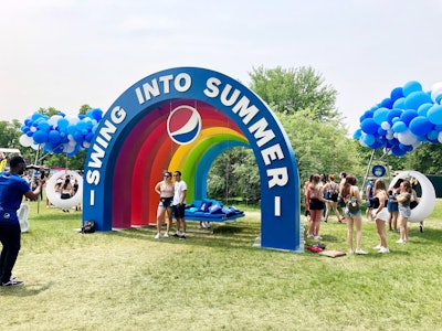 Pepsi Swing Into Summer Activation