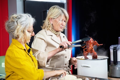 Martha Stewart made her first-ever classic appearance. The celebrity chef hosted the first Friday-morning seminar slot, “Summer Entertaining With Martha,” followed by a book signing session of Martha Stewart’s Grilling at the Grand Tasting tents.