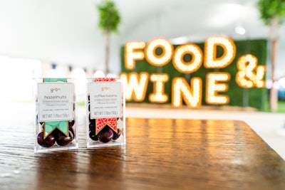 Grön CBD showcased its CBD-infused chocolate goodies, as well as CBD sips, for guests of the Grand Tasting. In addition to live sampling, the Portland, Oregon-based company provided CBD-infused to-go chocolate sample packs to all attendees, with dose information included on the labeling.