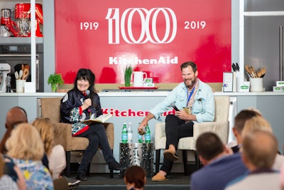 Food & Wine editor in chief Hunter Lewis interviewed author Ruth Reichl at the legendary food journalist's first appearance at the festival. The session went in depth on Reichl’s career, including highlights from her decade-long stint at Gourmet magazine.