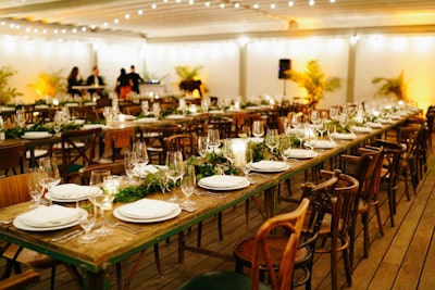 Vista Terrace features 2,600 square feet of space for dinners and receptions