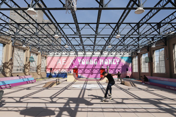 10 Best Event Ideas Of The Week American Eagle Skate Park Lg Cafe Espys Bizbash