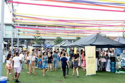 The inaugural Wine Fest Toronto took place July 5 and 6 at the CF Shops at Don Mills, Town Square. The event served some 60 different wines from winemakers in more than 12 countries.