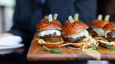 Arcadian Studio Mini Sliders for a Corporate Lunch