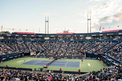 The annual Rogers Cup tennis tournament takes place August 3 to 11 at the Aviva Centre in Toronto. This year, attendees who present their ticket can take a free subway ride home.