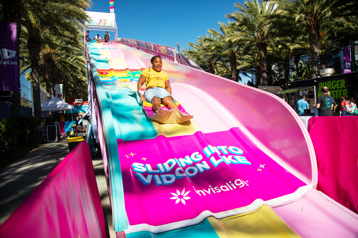 Vidcon 2019 Activations From Youtube Mtv Facebook Bizbash